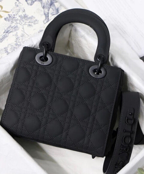 Christian Dior Lady Dior My Abcdior Bag Black